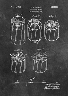 patent art Parsons Toilet 