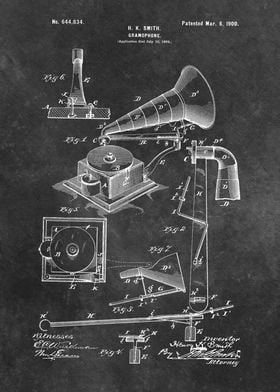 patent art Smith 1900 Gram