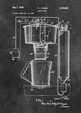 Weber 1970 Coffee maker