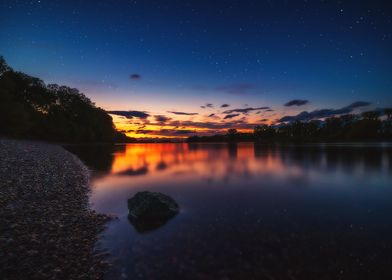 Rhine at Night