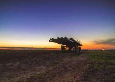 Dusk on the Fields