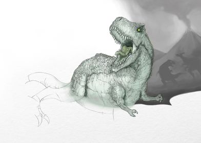 Tyrannosaurus Rex Art