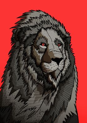 The red eye lion 