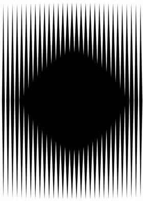 black hole illusion (look deep)