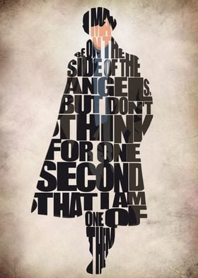 Sherlock Holmes Typography