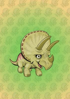 Cute Triceratops