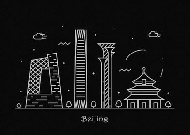 Beijing Skyline, China