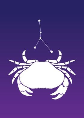 astrology, cancer constellation, crab,