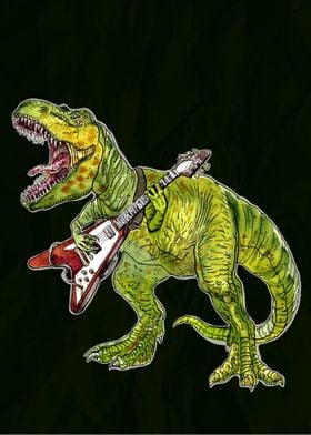 Heavy metal dinosaur