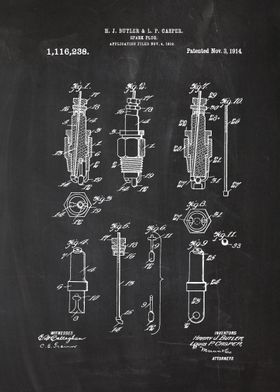 Engines And Parts Patent Drawing No1-preview-0