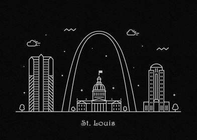 St. Louis Skyline Missouri