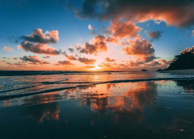 Sunset at the Beach