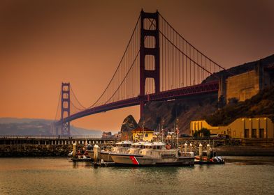 Smokey Golden Gate Bridge