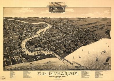 Sheboygan Wisconsin 1885