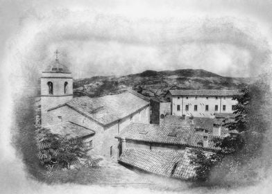 Pennabilli an old church I