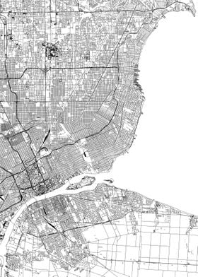 Detroit Map