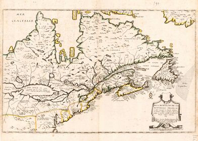 Map of Canada (1643)