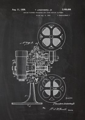 1933 Motion Picture Projector for Sound Motion Pic