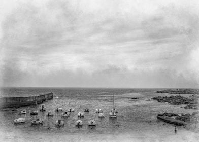 The small breton harbour