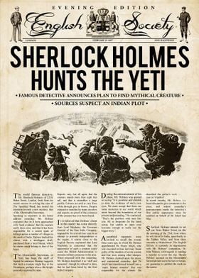 Sherlock Holmes Hunts The Yeti