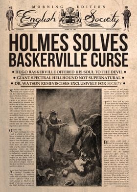 Holmes Solves Baskerville Curse 