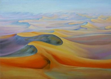 Desert Landscape Painting