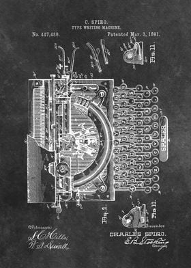 patent art Spiro 1891 Type