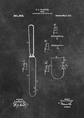 patent art Chandler Knife 