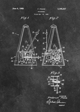 patent art Franz Metronome