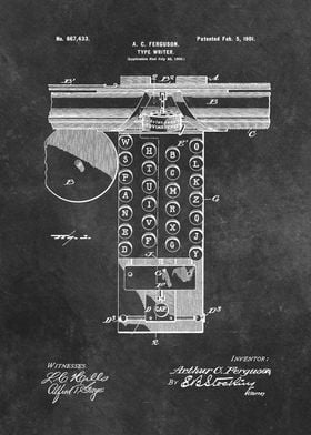 patent art Ferguson 1901 T