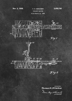 patent art Minchew Vernier