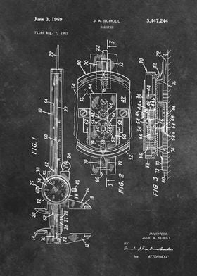 patent art Scholl Caliper 