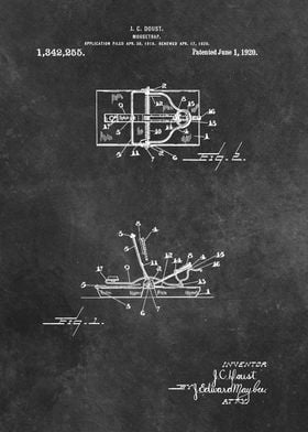 patent art Doust 1920 Mous