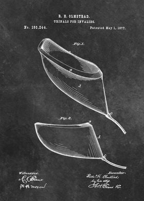 patent art Olmstead 1877 U