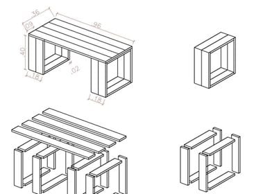 table of wood