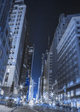 Manhattan Empty Street