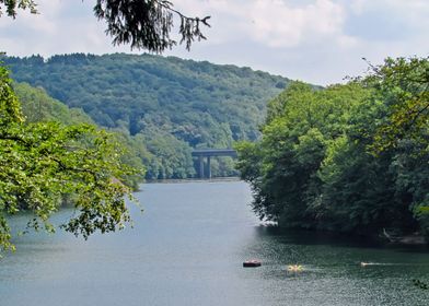 Lake landscape