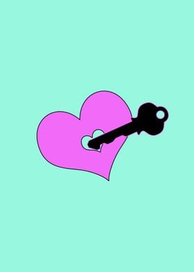 Key for heart