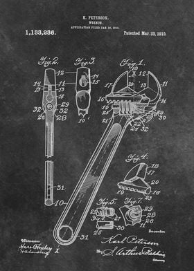 patent art Peterson 1915 W