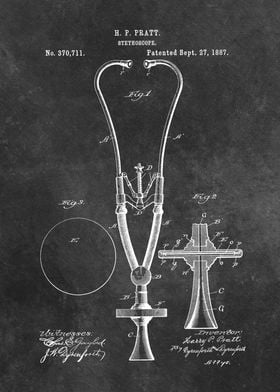 patent art Pratt 1887 Stet