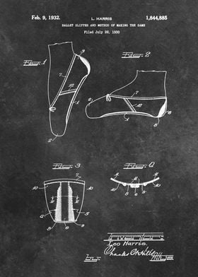 patent art Harris 1930 Bal