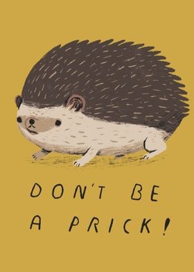 dont be a prick