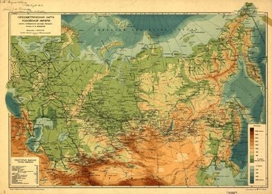 Map of Russia (1912)