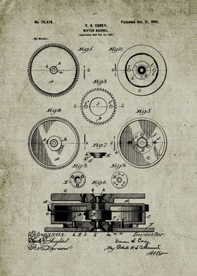 Watches Patent Drawing-preview-2