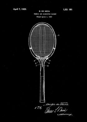 patent  racket tennis