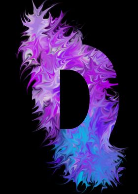 D - pink, purple blue