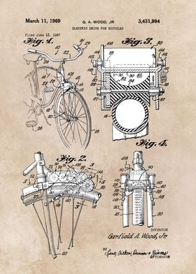 patent Wood 1969 electric 