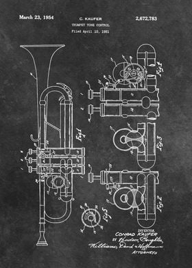 Kaufer 1954 Trumpet tone c