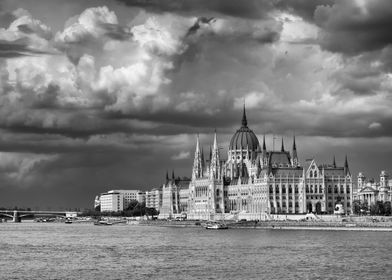 Budapest in monochrome