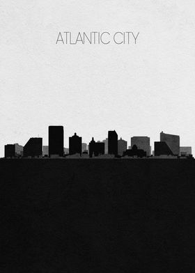 Atlantic City Skyline